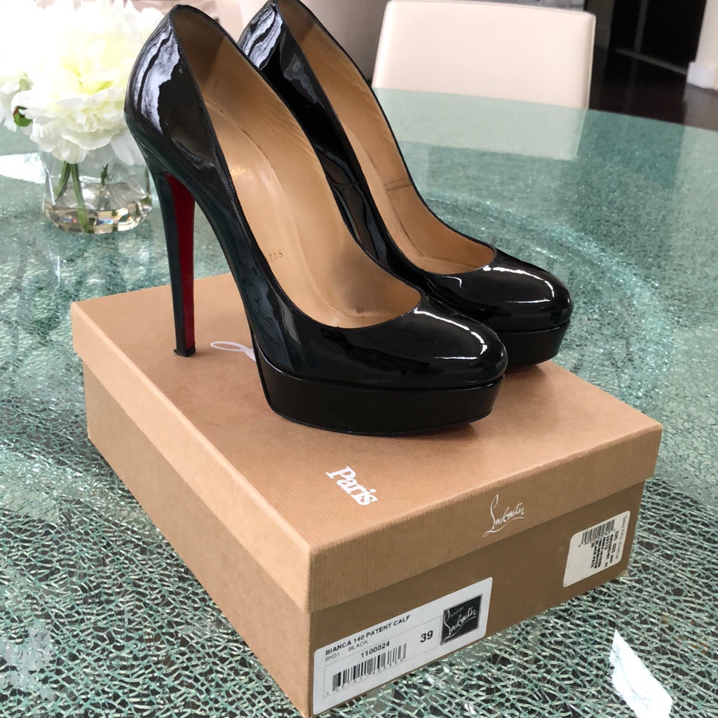 Bianca 140 Black Patent